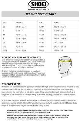 Shoei Neotec 3 Helmet Flip Up Inner Shield Micro Ratchet DOT XS-2XL