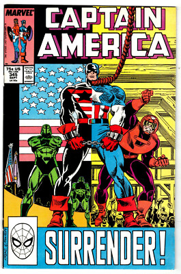 その他 1060 Captain America: Sturm und Drang CAPTAIN AMERICA # 345 (1st series) - Marvel 1988 (vf-) | eBay