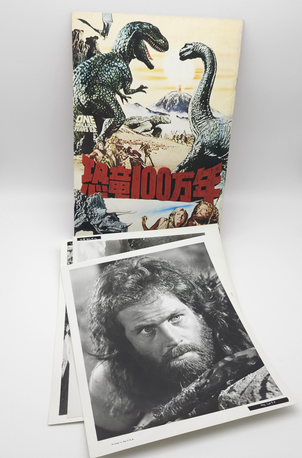 One Million Years B.C. Japanese Press Book And 3 Movie Photo