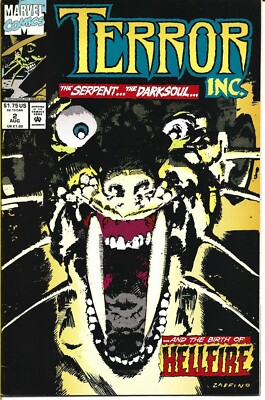TERROR INC #2 MARVEL COMICS 1992 BAGGED AND BOARDED