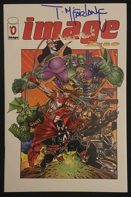 Image #0 Zero Signed by Todd McFarlane! Spawn Dragon Wildcats Wetworks!