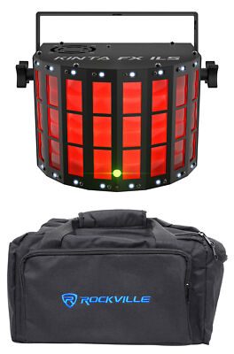 Chauvet DJ Kinta FX ILS D-Fi USB DMX Multi-Effect Light w/Laser/SMD/Strobe+Bag