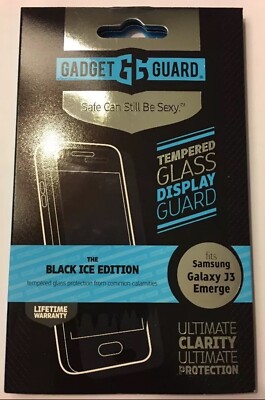 Gadget Guard Tempered Glass Screen Protector For Samsung Galaxy J3 Emerge