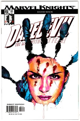 Daredevil #51   The deadly Echo returns to Daredevil's life!   NM