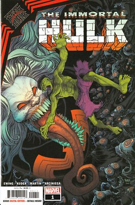 IMMORTAL HULK KING IN BLACK #1 (2020) AARON KUDER 1ST PRINT ~ UNREAD NM