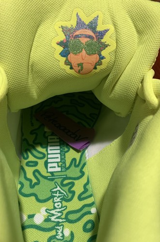Pre-owned Puma Lamelo Ball  Mb.01 Rick And Morty Men's 11.5 Brand In Red