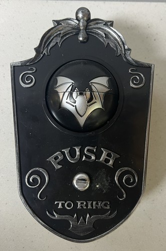 Halloween Animated Eyeball Push To Ring Light & Sound Doorbell Gemmy