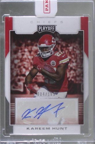 2017 Panini Playoff Kareem Hunt #RPS-KH