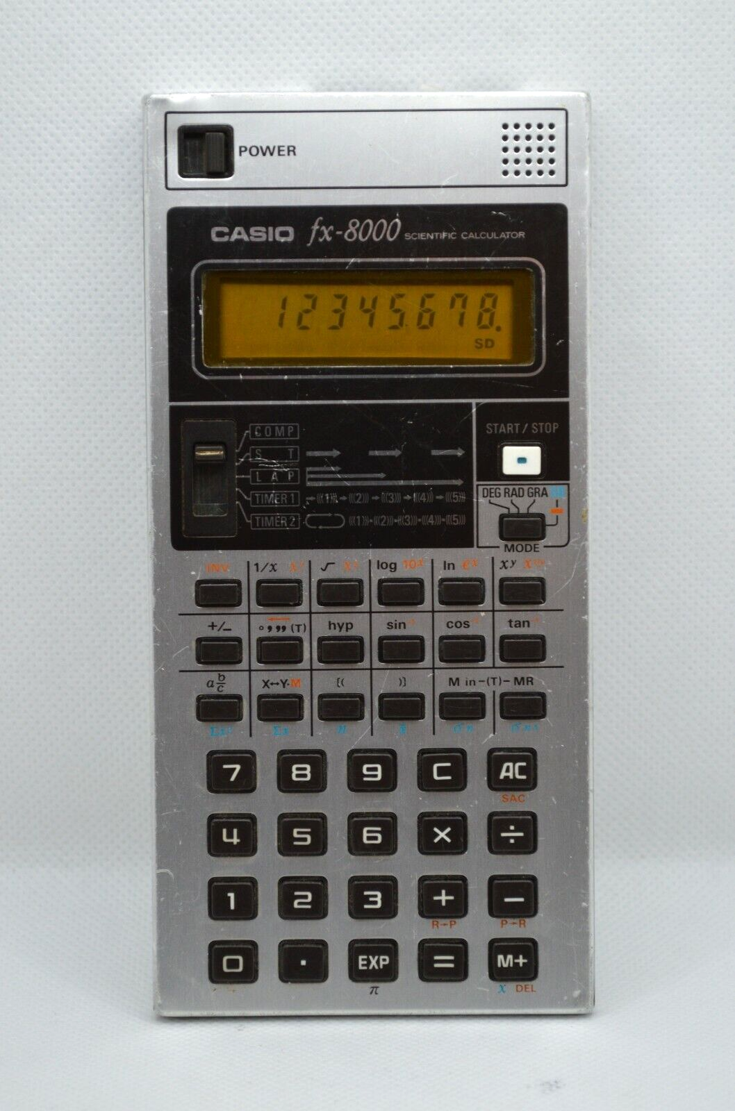 Vintage CASIO FX 8000 Scientific Programmable Calculator eBay