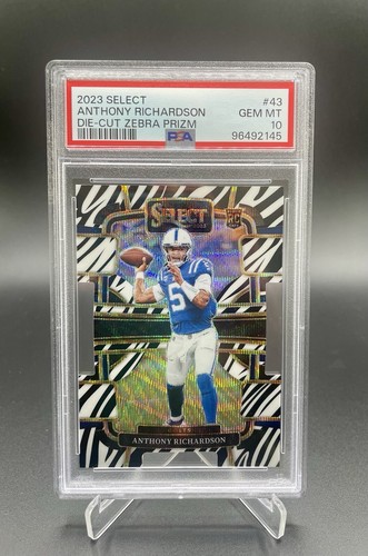 レア 2020 Panini 10シリ RC 直筆サイン パッチ マット・サイス 2023 Panini Select Anthony Richardson Die Cut Concourse