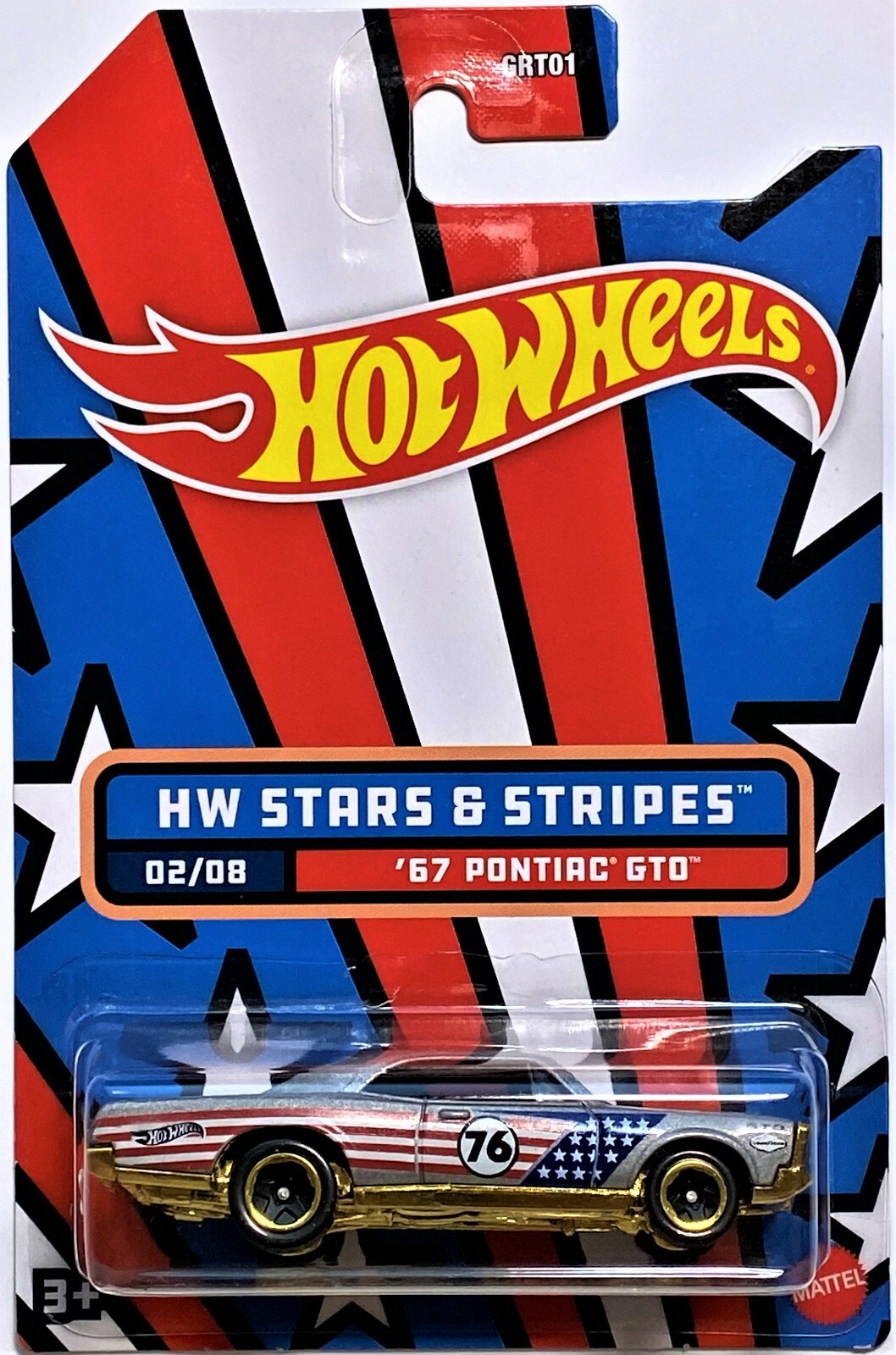 Hot Wheels 2022 - '67 Pontiac GTO - HW Stars & Stripes #2 | eBay