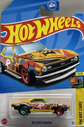 hot wheels “68 COPO CAMARO 5/10 HW ART CARS | eBay