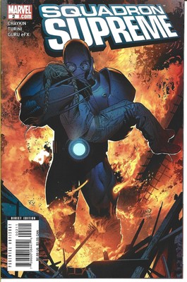 SQUADRON SUPREME #2 MARVEL COMICS 2008 BAGGED AND BOARDED