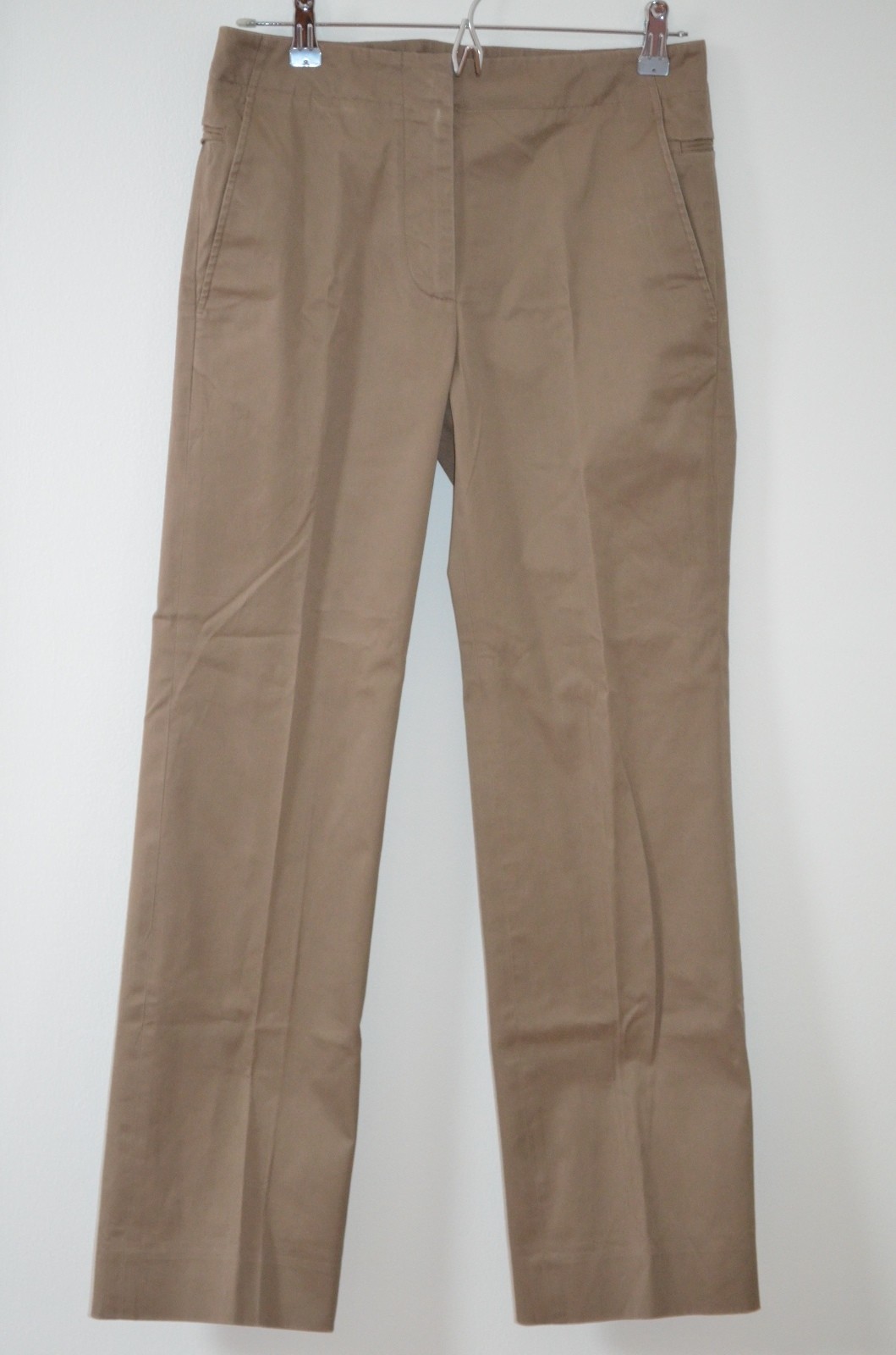 TSE Beige 97% Cotton/3% Spandex Straight Leg Stretch Casual