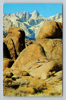 Lone Pine,CA Mt. Whitney Inyo County California Vintage Postcard