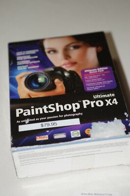 Corel PaintShop Pro X4 (1 User/s) - Full Version for Windows