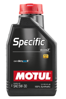 Motul SPECIFIC DEXOS2 5W30 1 Liter Auto Engine Oil 5W 30 Fully