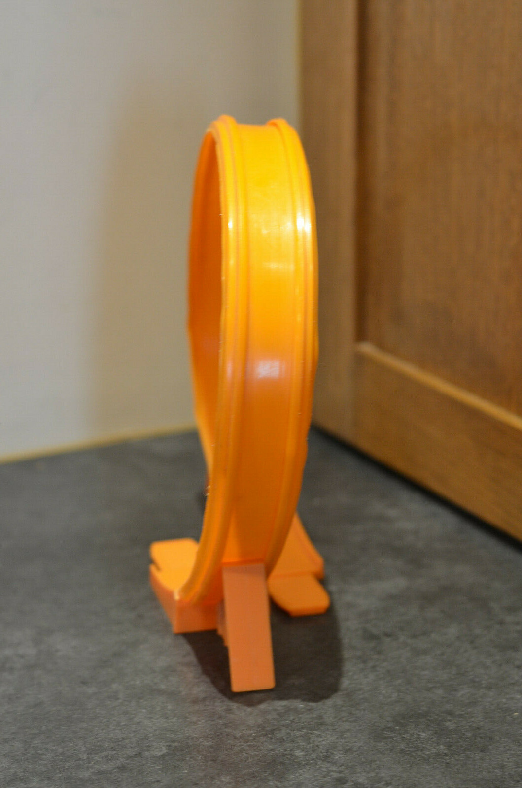 Vtg 1968 Hot Wheels Redline Orange Track Connector For Loop 6201-031 with Track