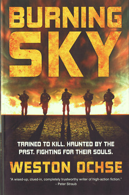 Weston Ochse BURNING SKY Signed First Printing TPB