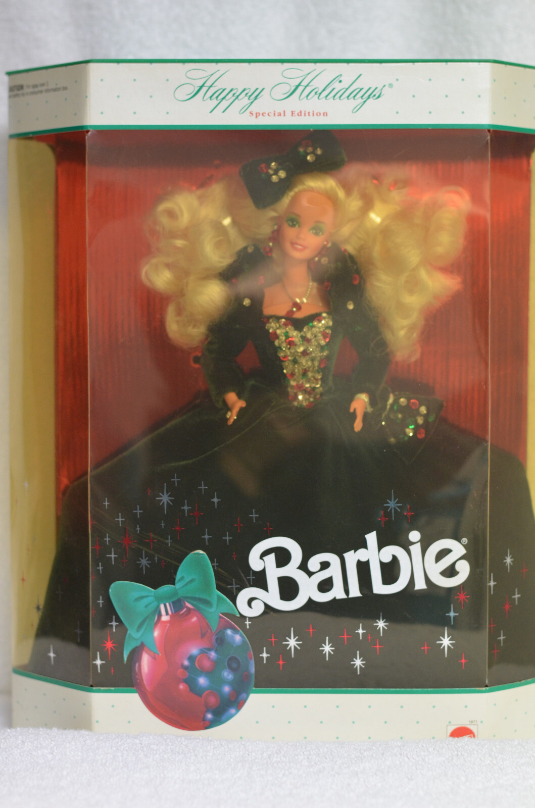 HAPPY holiday スペシャルエディションバービー Amazon.com: Barbie Happy Holidays Doll Special Edition (1998
