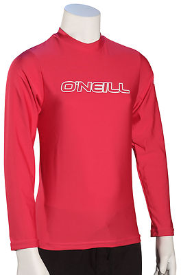 Рубашка для серфинга ONeill Kids Basic Skins LS — арбуз — новинка