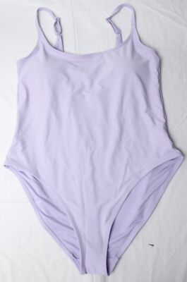 Old Navy Women's One Piece Lightly Padded Swimsuit LC7 Lavender Aura Size XL