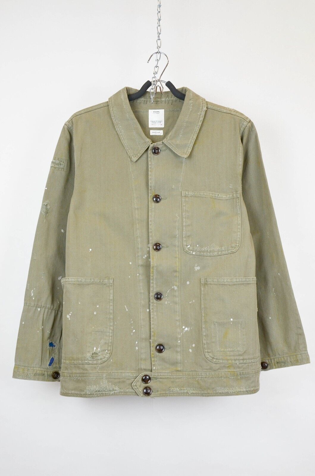VISVIM Benny Crash Distressed Patchwork Workwear Jacket | eBay VISVIM Benny Crash Distressed Patchwork Workwear Jacket | eBay
