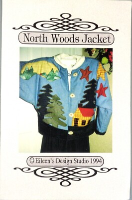 Eileen's Design Studio - North Woods Loose-fitting Jacket Sizes  S-M-L-XL