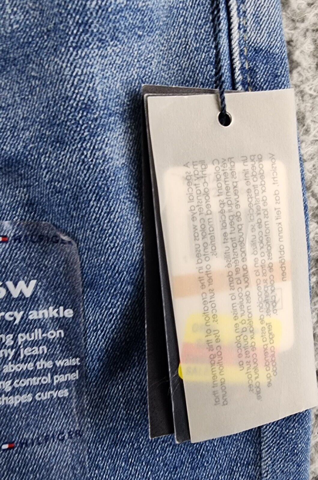 Tommy Hilfiger Plus Size TH Flex Gramercy Pull-On Skinny Jeans Women's 16W Multi - Picture 7 of 18