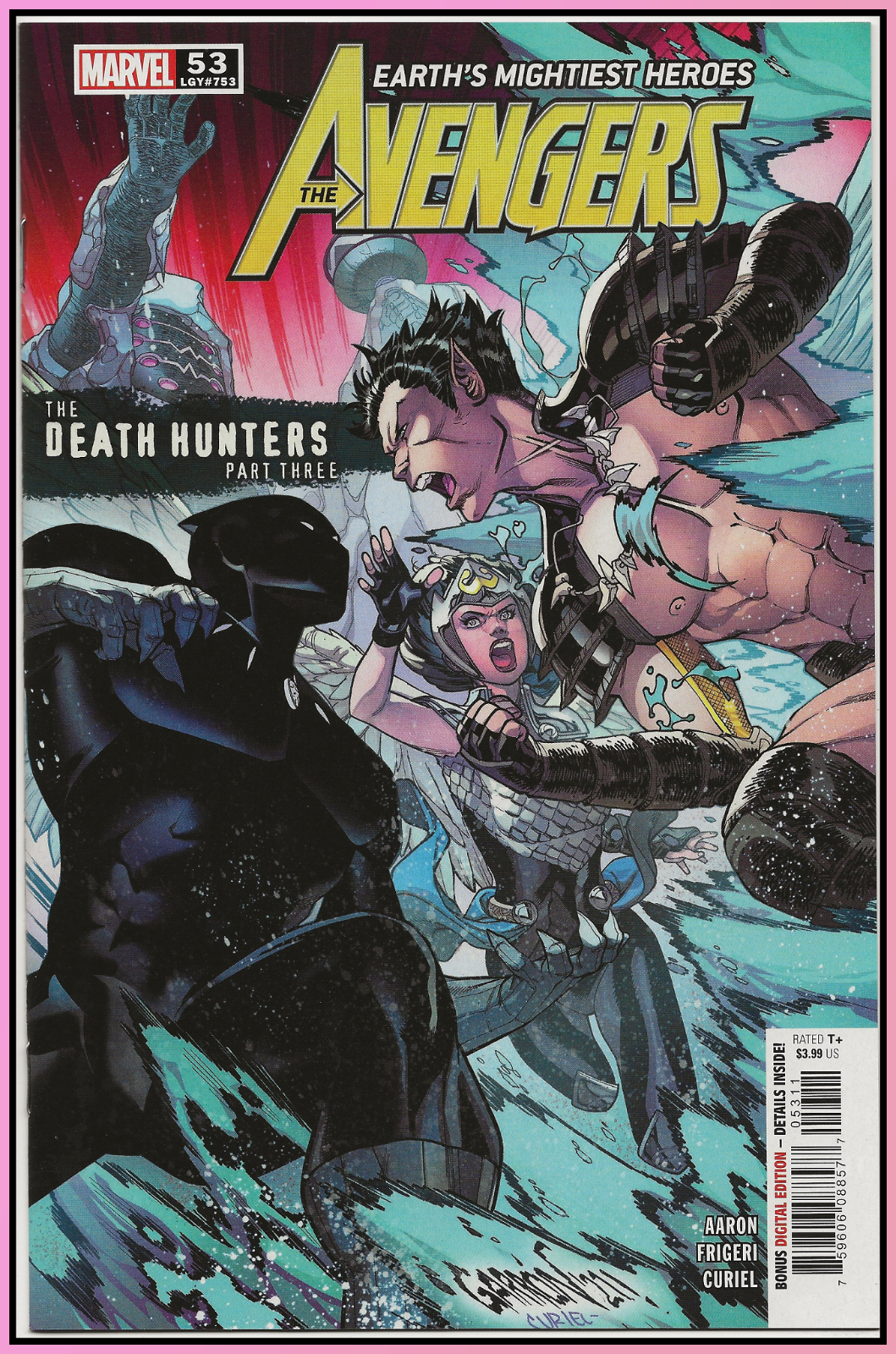 AVENGERS #53 (2022) 1ST RED BLACK PANTHER SUIT NAMOR DR DOOM