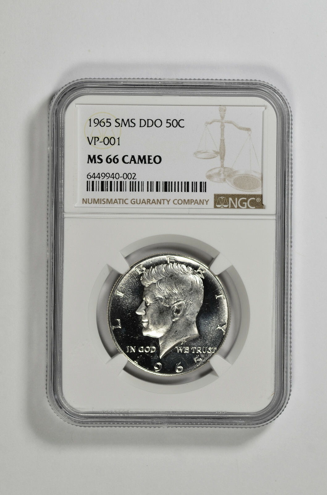 アメリカ 1965年 SMS 50Cent 銀貨 NGC MS68 アメリカ 1965年 SMS 50Cent 銀貨 NGC MS68 アメリカ 1965年 SMS