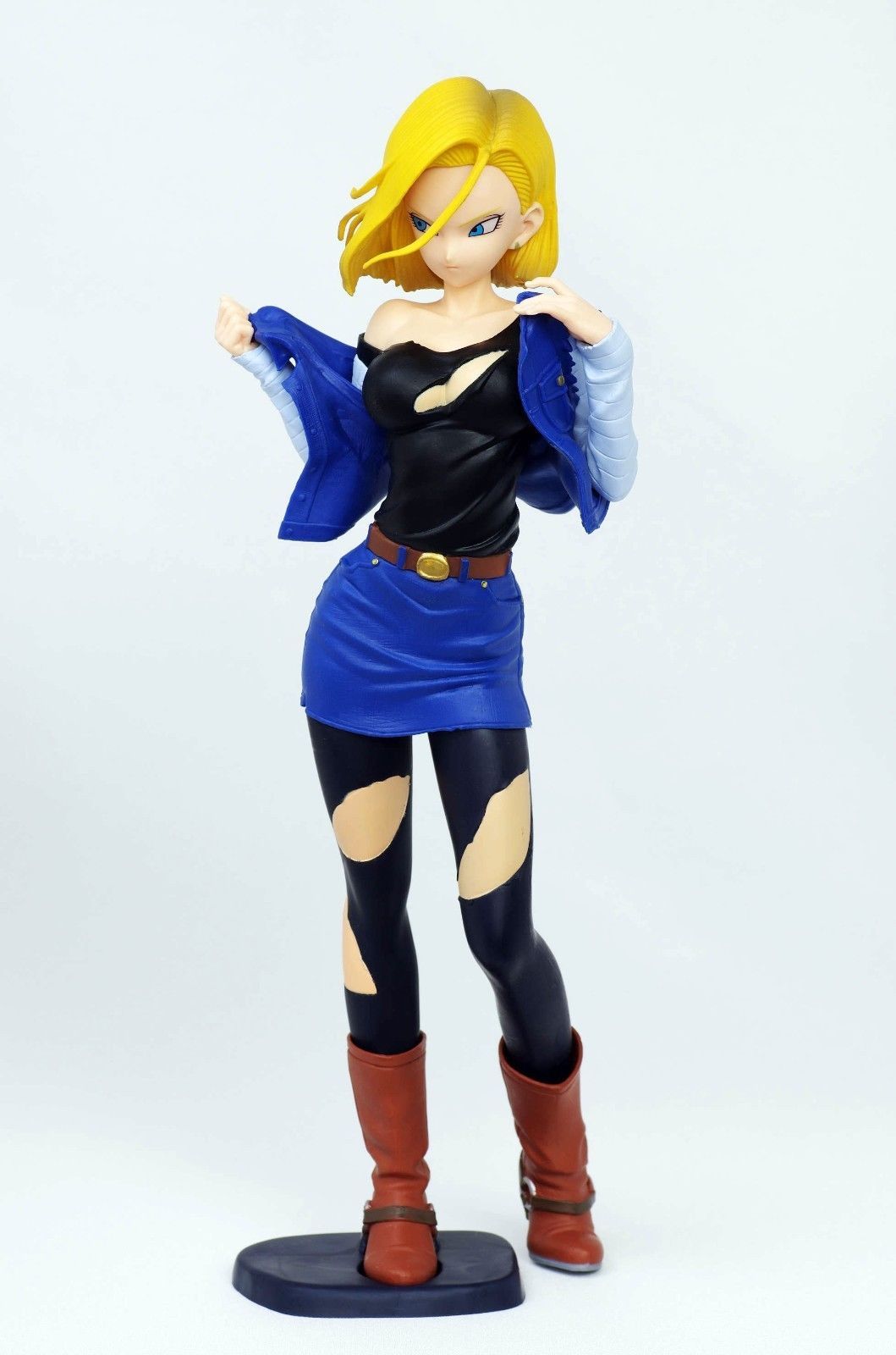 Sexy Anime Figurine Dragon Ball Z Android 18 Action Figure Model PVC