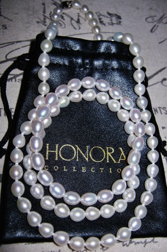 GuaiGuai Jewelry Collana Di Perle Keshi Bianche Coltivate - Foto 10