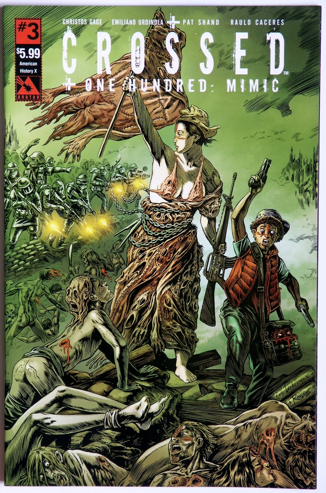 Crossed +100 Mimic #3 American History X Variant - Avatar