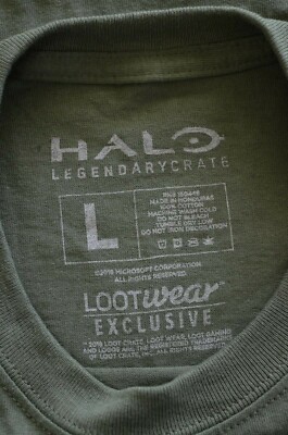 Men's Loot Gaming Bungie Halo Spartan-IV Program T-Shirt PICK YOUR SIZE