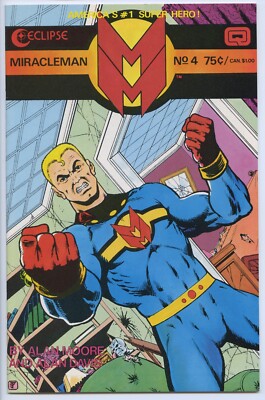 MIRACLEMAN #4 - Eclipse - Alan Moore - High grade!