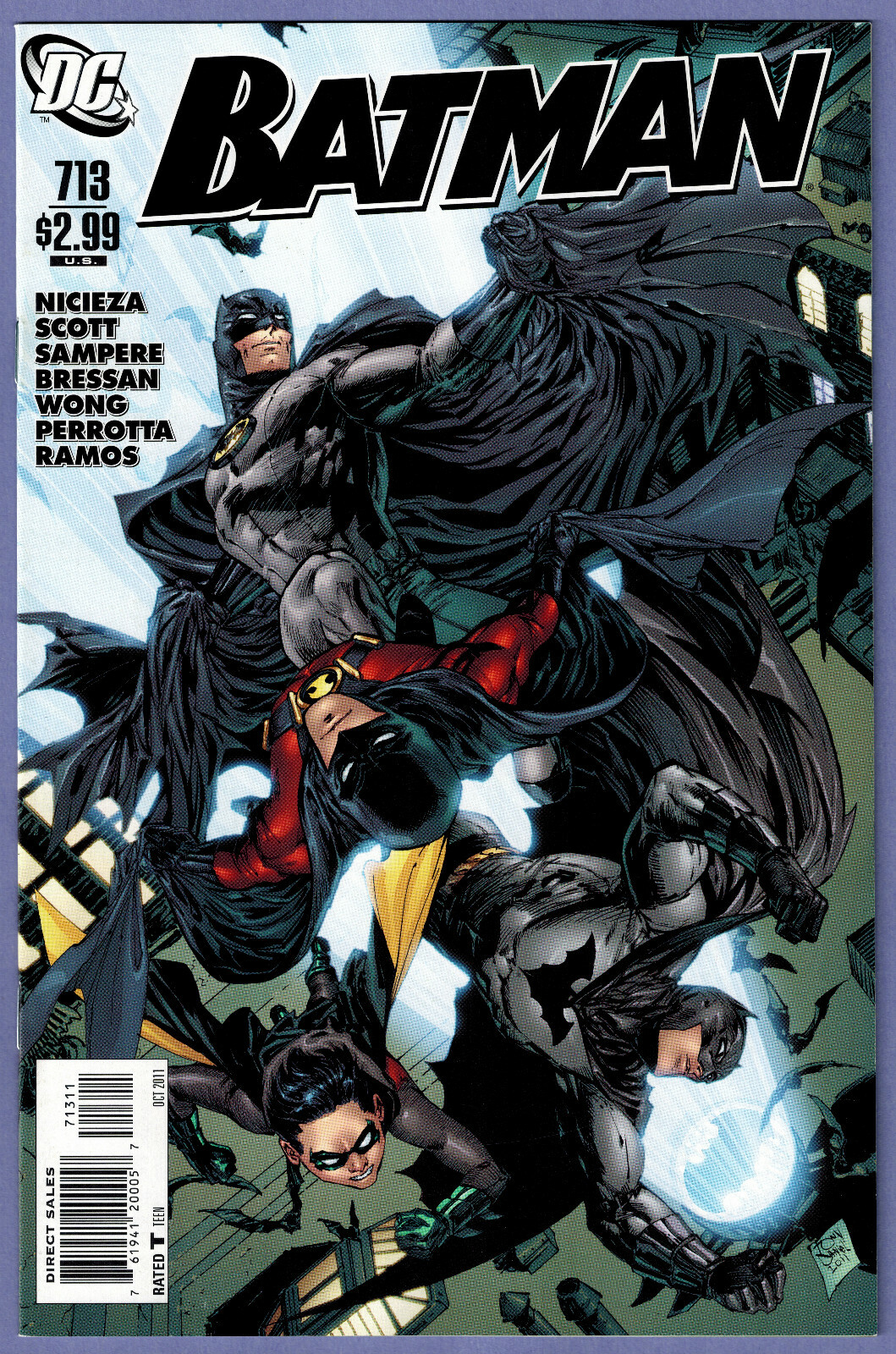 BATMAN 713 LAST ISSUE 2011 NICIEZA DANIEL VF/NM SHARP HIGH