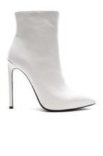 Tony Bianco $139 Freddie Leather Side Zip Point Toe Heel Bootie Size 7.5 | eBay