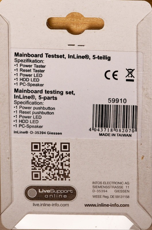 Mainboard Testing Set 59910