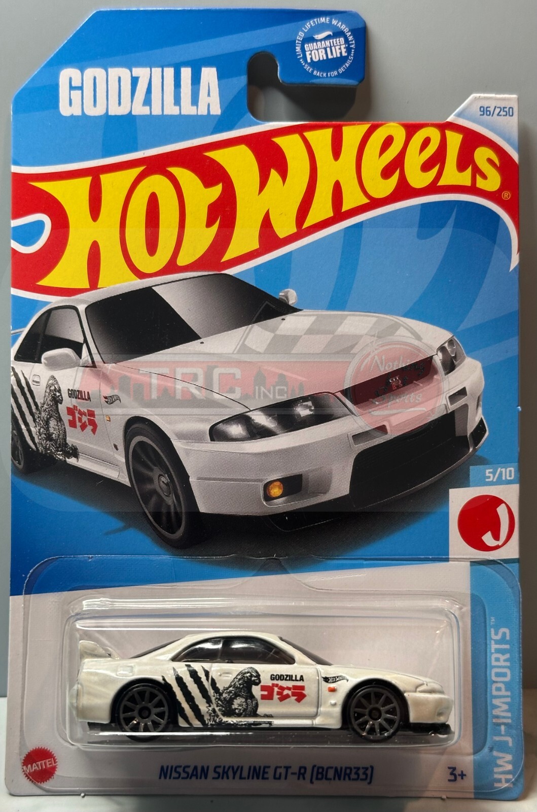 Hot Wheels 2024 Nissan Skyline GT-R (BCNR33) 96/250 HW J