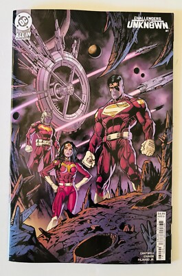 CHALLENGERS OF THE UNKNOWN #1 EARLS VARIANT UNREAD-NEW! (2024)