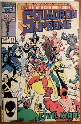 Squadron Supreme Vol. 1 #12 (Marvel, 1986)- Fine - Combined Shipping