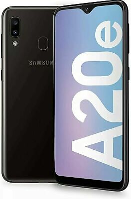 SAMSUNG GALAXY A20E DUAL SIM 32GB Nero Sbloccato 4G Smartphone Global Version