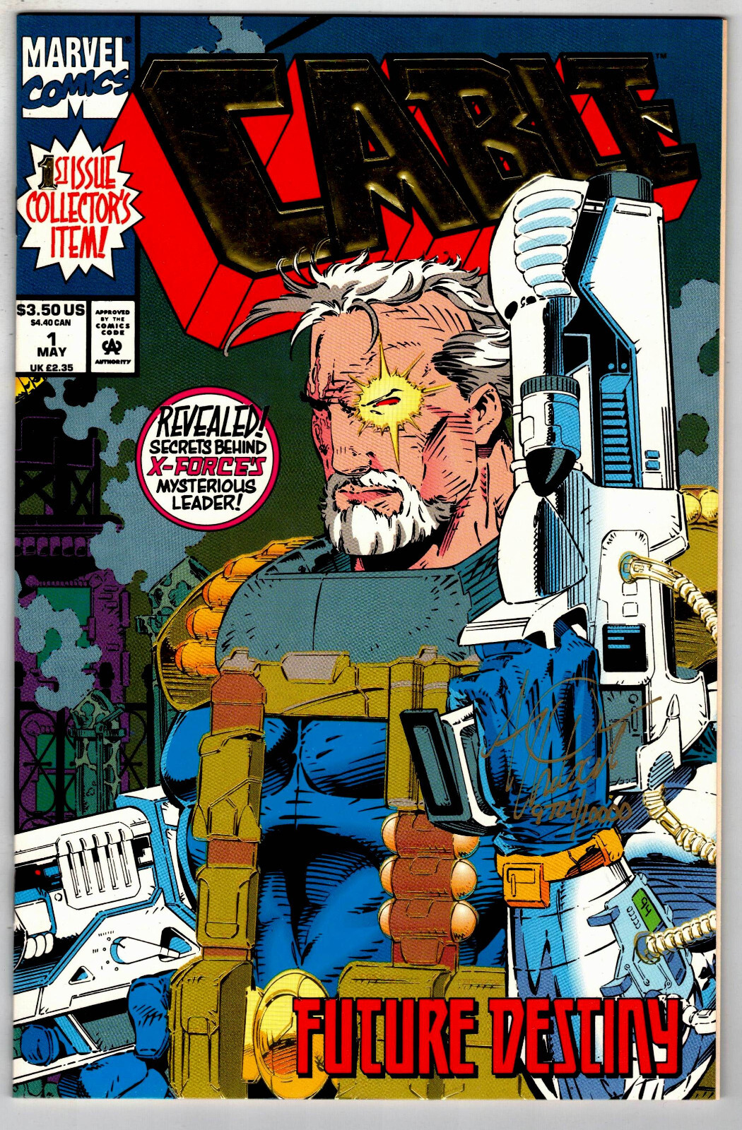 Coa◎vol.1〜8 Cable #1 (vf-nm) Signed by cover artist Art Thibert (COA