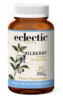 Eclectic Herb Черника сублимированная 60 вегетарианских капсул