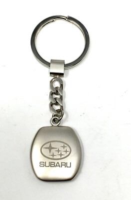 Subaru Logo KeyTag Keyring Key Chain Outback Foreseter Legacy Wrx Sti Impreza