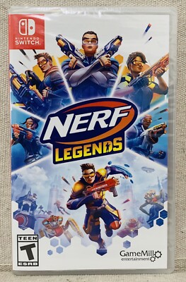Nerf Legends (Nintendo Switch, 2021) Brand New Factory Sealed