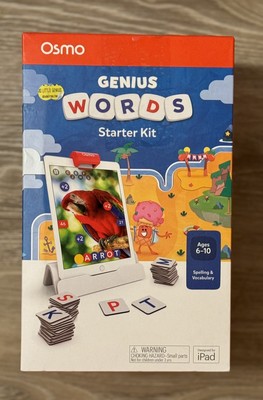 Osmo Words Starter Kit for iPad - Interactive Letter Recognition, Ages 6-10