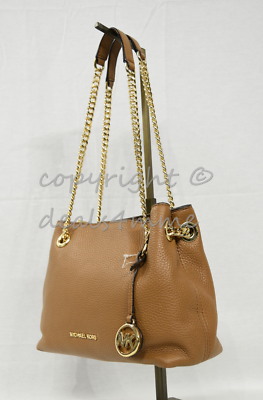 Michael kors jet set chain medium messenger hot sale