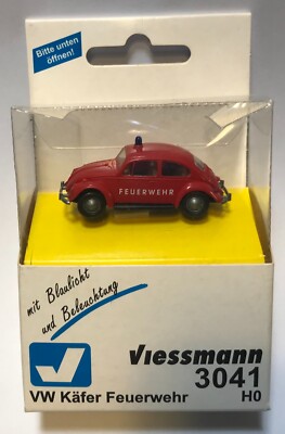 Viessmann 1/87 'Feuerwehr' VW Beetle